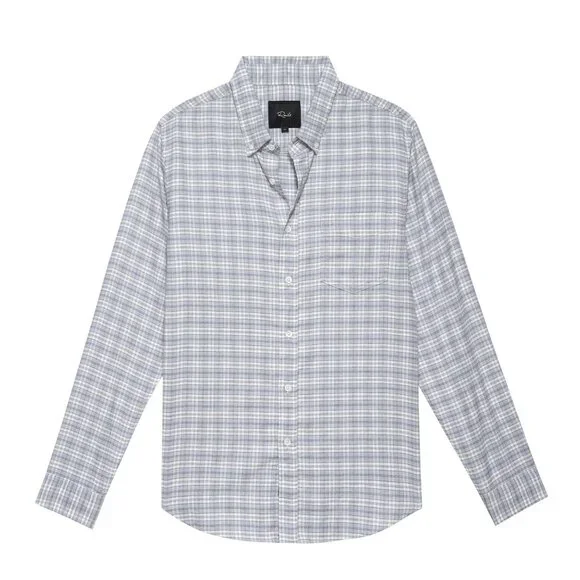 NWT RAILS Reid Chickadee Shell Men's Long Sleeve Button Down Shirt Size M - Picture 1 of 4